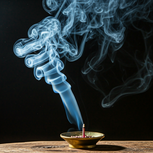 焚香 smoke