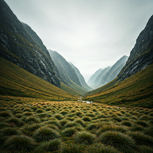 山水系列：雾山与古老植被